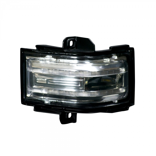 Image 1 for Recon 264245WHCL White LED Scanning Clear Side Mirror Lights